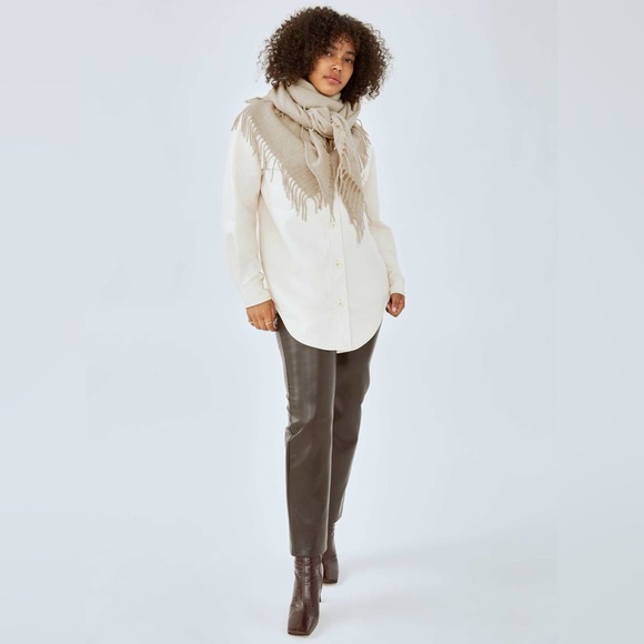 NWOTS Aritzia Wilfred Wool Triangle Scarf - Picture 12 of 13